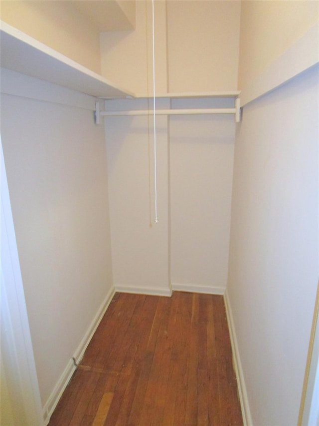 76 Dehaven Dr Unit 6B, Yonkers, NY 10703 - walk in closet featuring wood finished floors