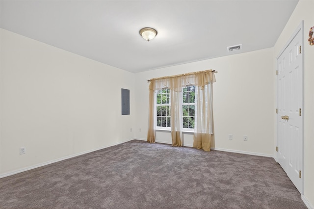 114 Bushwick Rd, Poughkeepsie, NY 12603 - carpeted empty room with electric panel and baseboards