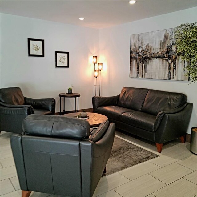 505 Central Ave Unit 618, White Plains, NY 10606 - living area with recessed lighting