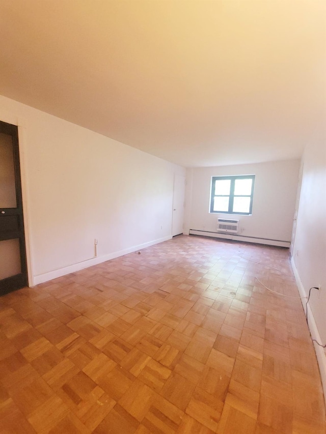 505 Central Ave Unit 618, White Plains, NY 10606 - spare room featuring baseboards and baseboard heating