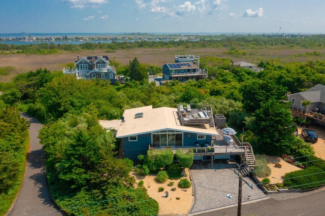 66 Hawser Dr, Oak Beach, NY 11702 - aerial view of property and surrounding area