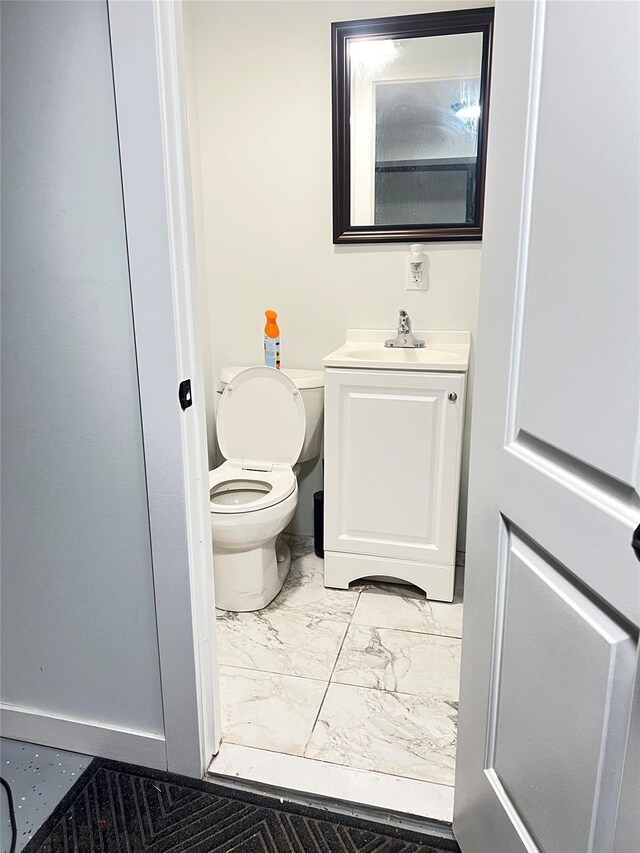 1602 Zerega Ave, Bronx, NY 10462 - bathroom featuring marble finish flooring and vanity