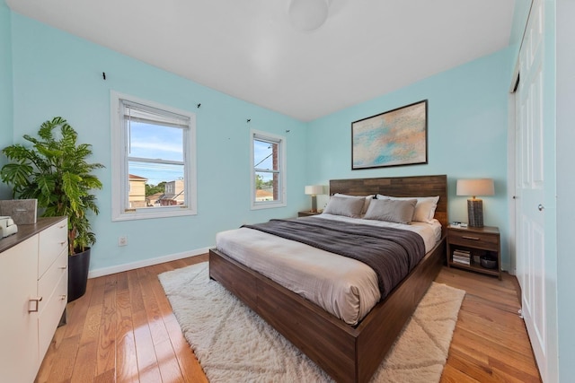 117-66 127th St, South Ozone Park, NY 11420 - bedroom with light wood-style floors and a closet