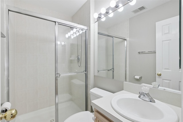 278 Pond View Ln, Smithtown, NY 11787 - bathroom featuring a shower stall and vanity