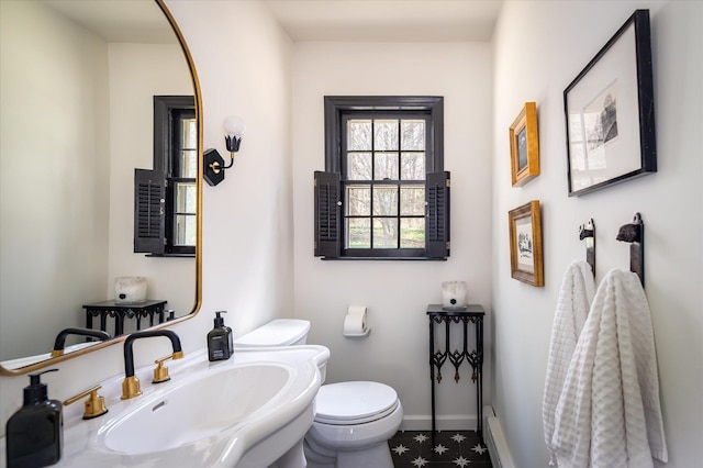 8 Maclean Dr, Pound Ridge, NY 10576 - bathroom with a sink and toilet