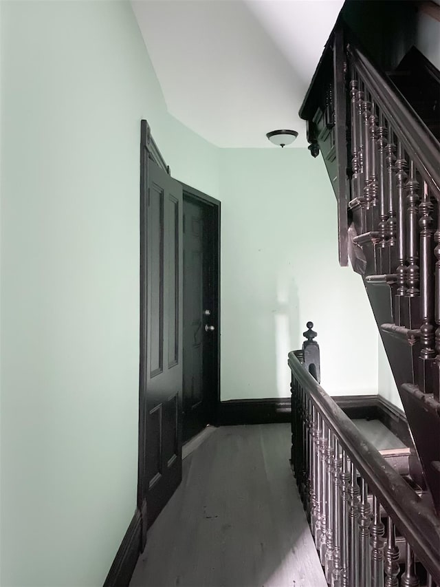 12 Liberty St, Newburgh, NY 12550 - interior space featuring wood finished floors and baseboards
