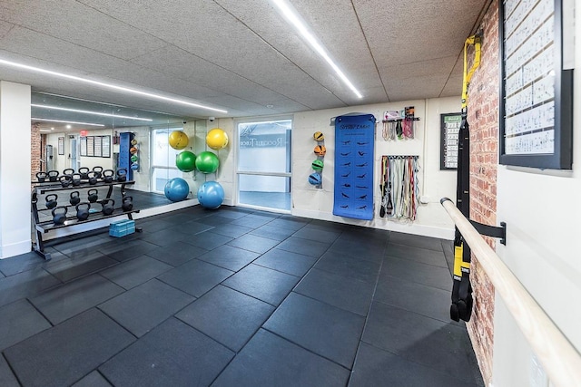 12 Hempstead Ave Unit 1G, Rockville Centre, NY 11570 - view of gym