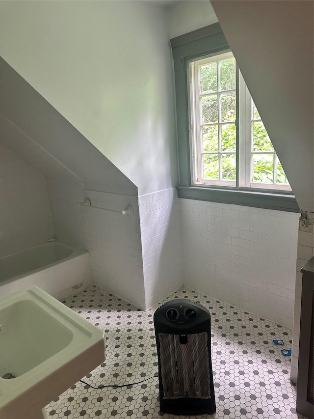 40 Broadway Unit 27, Irvington, NY 10533 - bathroom featuring tile patterned floors and a sink