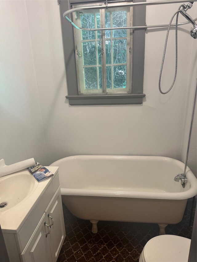 40 Broadway Unit 27, Irvington, NY 10533 - full bath with vanity and a freestanding tub