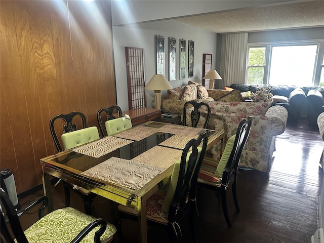 34 Harmony Rd, Spring Valley, NY 10977 - dining room with wood finished floors and a textured ceiling