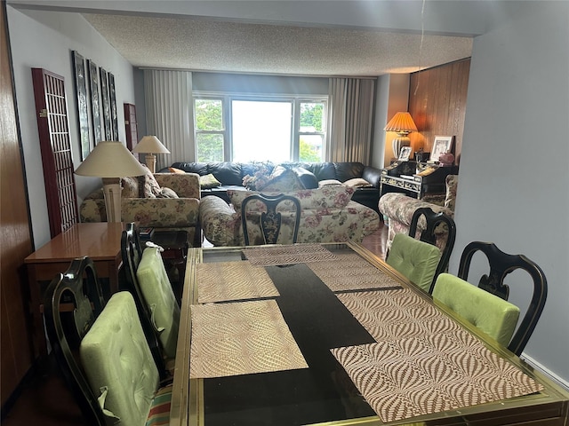 34 Harmony Rd, Spring Valley, NY 10977 - dining room with a textured ceiling