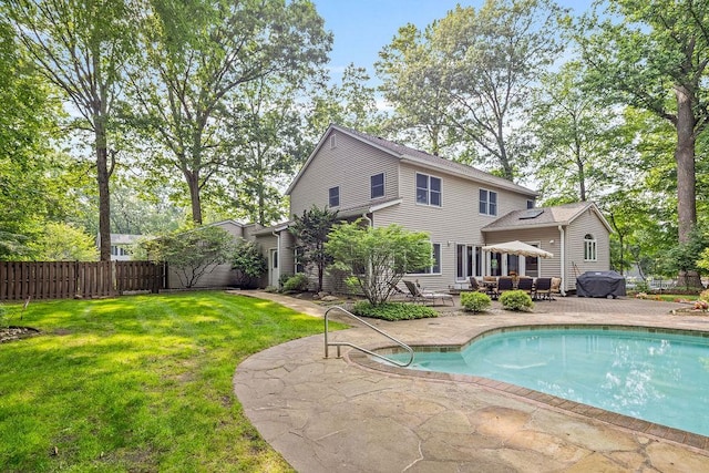17 Dunmore Rd, New City, NY 10956 - view of swimming pool with a patio and a grill
