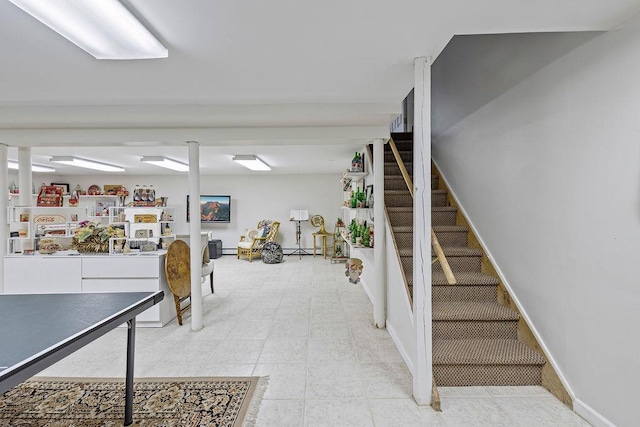 17 Dunmore Rd, New City, NY 10956 - game room featuring baseboards