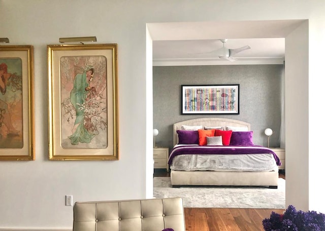 5 Renaissance Sq Unit Ph6C, White Plains, NY 10601 - bedroom featuring wood finished floors