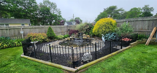 76 Gooseberry Rd, Mastic Beach, NY 11951 - fenced backyard with a patio