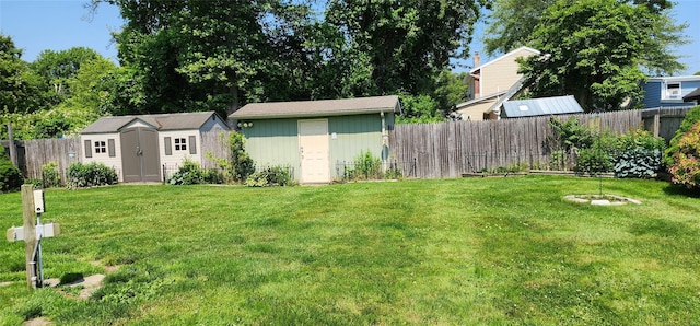 76 Gooseberry Rd, Mastic Beach, NY 11951 - view of yard with a storage shed