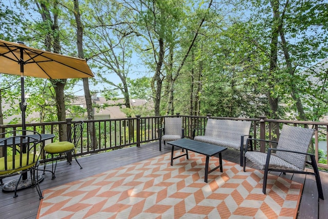 76 Boulder Ridge Rd, Scarsdale, NY 10583 - view of wooden deck