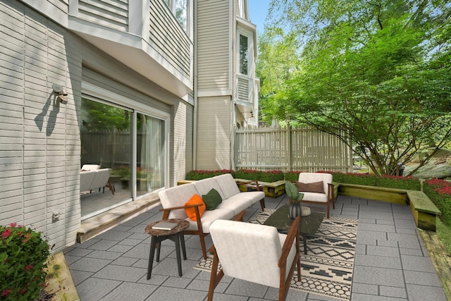 76 Boulder Ridge Rd, Scarsdale, NY 10583 - view of patio featuring outdoor lounge area