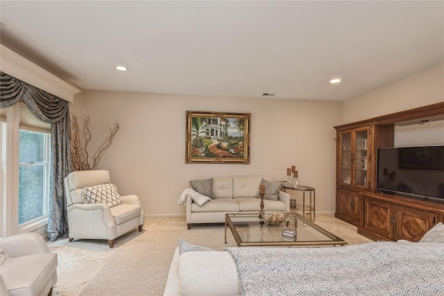 166 Country Club Dr Unit 166, Commack, NY 11725 - living room with light colored carpet and recessed lighting