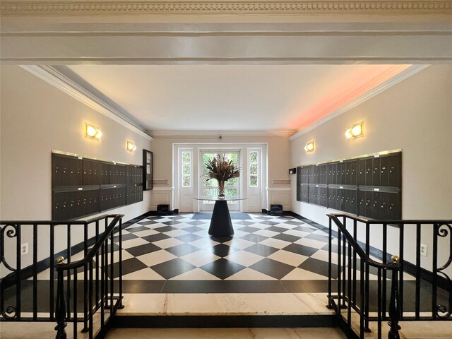 3001 Henry Hudson Pkwy Unit 1Fg, Bronx, NY 10463 - community lobby with crown molding