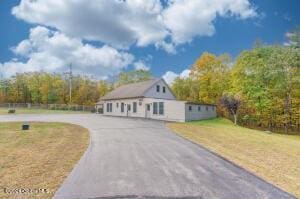 138 Lydon Ln, Hannacroix, NY 12124 - view of front of home with curved driveway