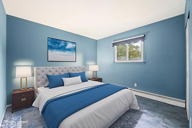 1291 Minerva Ave, West Islip, NY 11795 - bedroom with a baseboard radiator and baseboards