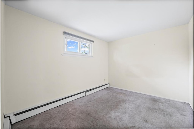 1291 Minerva Ave, West Islip, NY 11795 - carpeted spare room with baseboard heating and baseboards
