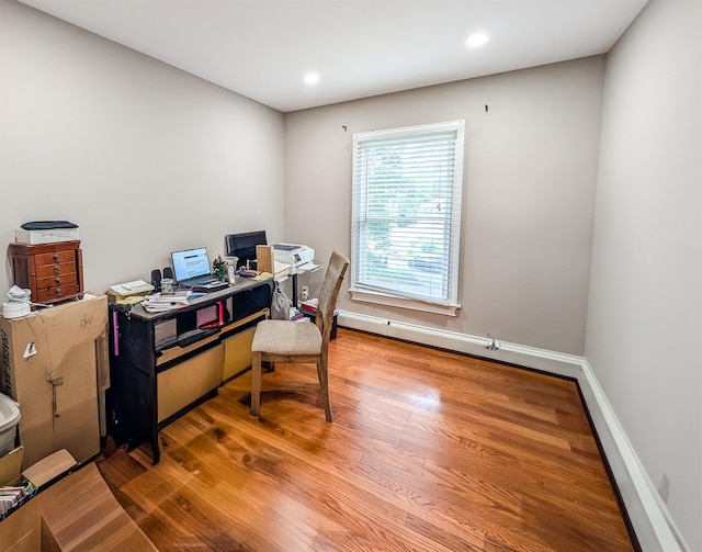 14 Hampton Rd, Sound Beach, NY 11789 - office space featuring wood finished floors and recessed lighting