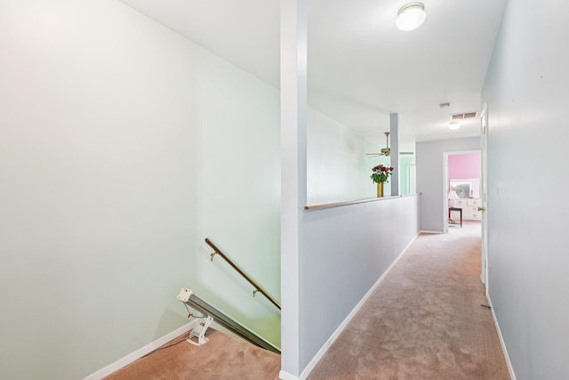 12 Deer Ct Dr, Middletown, NY 10940 - hall featuring an upstairs landing and carpet flooring