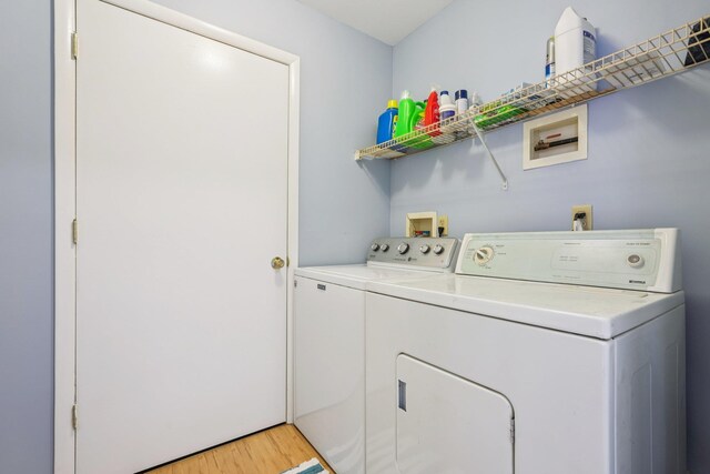 12 Deer Ct Dr, Middletown, NY 10940 - washroom with washer and dryer and light wood finished floors