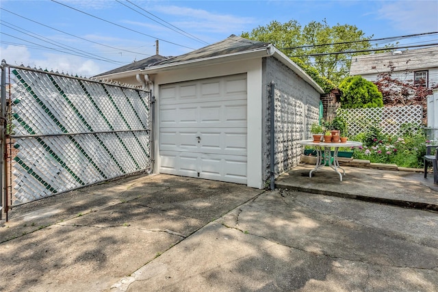 2541 83rd St, East Elmhurst, NY 11370 - detached garage with driveway