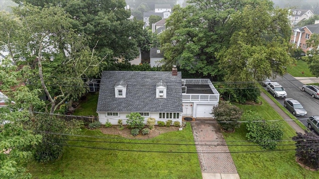 49 Radcliff Ave, Port Washington, NY 11050 - view from above of property