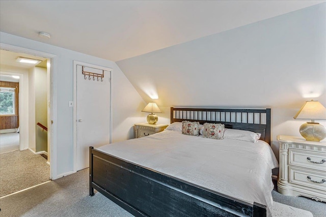 49 Radcliff Ave, Port Washington, NY 11050 - carpeted bedroom featuring vaulted ceiling and a closet