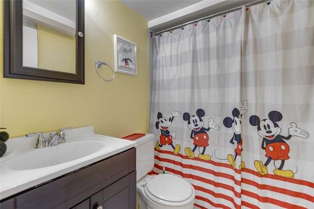 1241 Lednam Ct, Merrick, NY 11566 - bathroom featuring vanity and a shower with shower curtain
