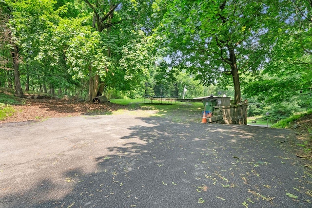 23 Gracemere, Tarrytown, NY 10591 - view of yard featuring a trampoline