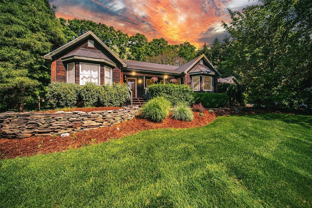 322 Union School Rd, Middletown, NY 10941 - ranch-style home with a yard