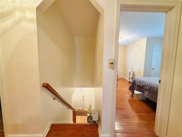 945 Swinton Ave, Bronx, NY 10465 - hall with hardwood / wood-style flooring and baseboards