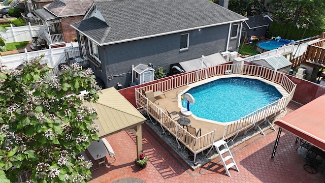 945 Swinton Ave, Bronx, NY 10465 - view of pool with a fenced backyard