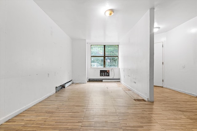 718 Garden St, Bronx, NY 10457 - unfurnished room featuring light wood finished floors