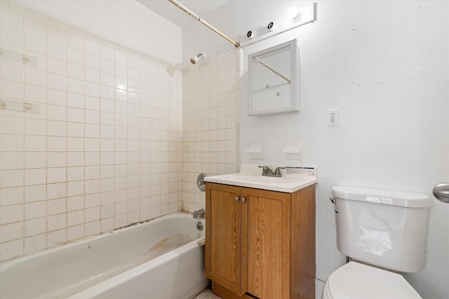 718 Garden St, Bronx, NY 10457 - bathroom featuring vanity and bathtub / shower combination