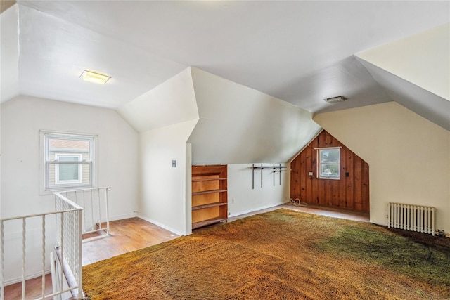 662 Benris Ave, Franklin Square, NY 11010 - bonus room featuring radiator and lofted ceiling