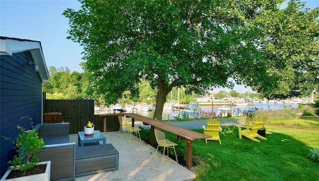 412 Atlantic Ave, Greenport, NY 11944 - view of yard with a water view