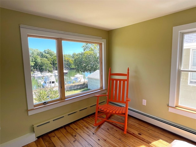 412 Atlantic Ave, Greenport, NY 11944 - sitting room featuring light wood-type flooring
