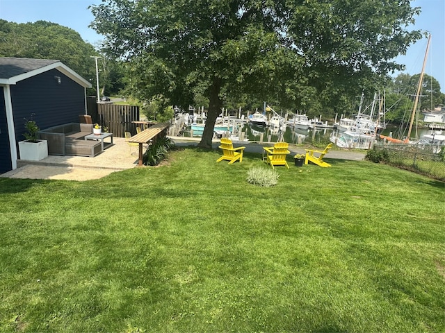 412 Atlantic Ave, Greenport, NY 11944 - view of yard with a water view