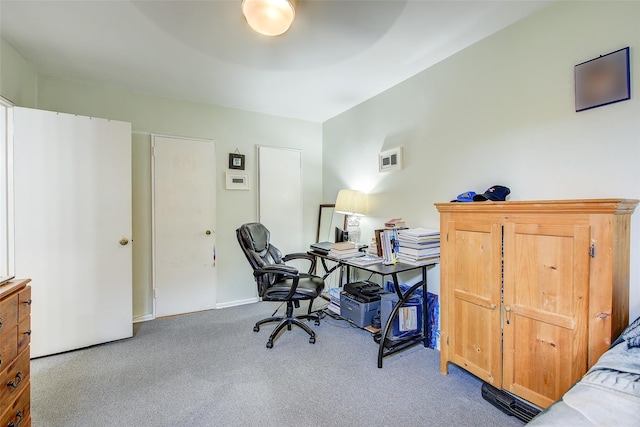 83-85 Woodhaven Blvd Unit 6F, Woodhaven, NY 11421 - office area featuring carpet flooring and baseboards