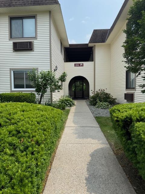 24 Village Park Dr Unit 3F, Fishkill, NY 12524 - doorway to property with roof with shingles