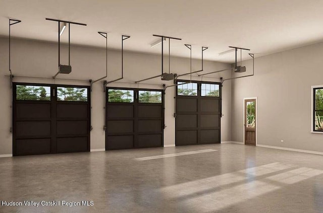 BeilkeRoad Beilke Road, Millerton, NY 12546 - garage with a garage door opener and baseboards
