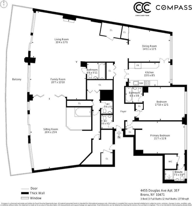 4455 Douglas Ave Unit 3Fe, Bronx, NY 10471 - view of home floor plan