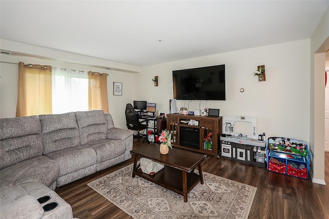 15 Juniper Ct Unit 15, Selden, NY 11784 - living area featuring wood finished floors