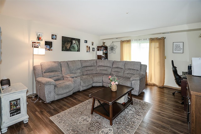15 Juniper Ct Unit 15, Selden, NY 11784 - living room with wood finished floors and a desk